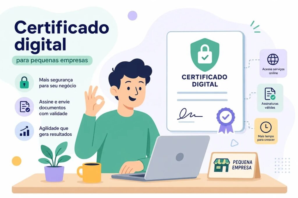 Certificado digital para pequena empresa: guia prático 5 certificado digital para pequena empresa guia pratico 1784748034102