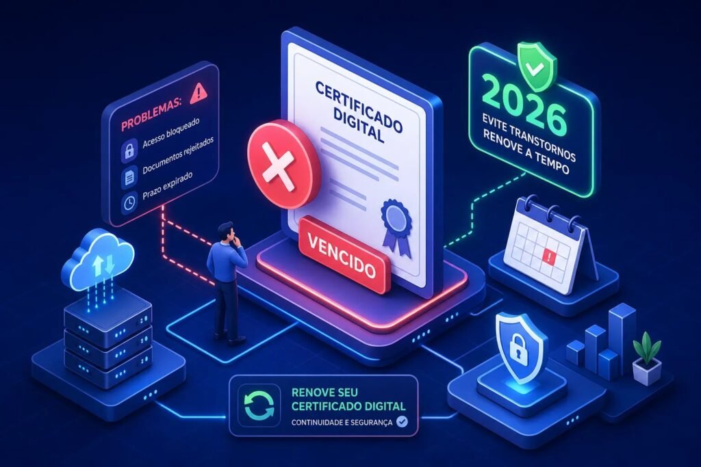 Certificado digital vencido: o que fazer em 2026 4 certificado digital vencido o que fazer em 2026 1784748354537
