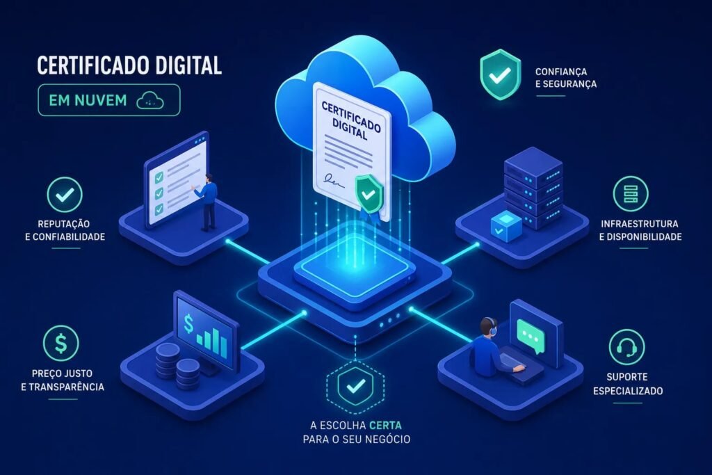 como escolher um provedor de certificado digital em nuvem 1790338101072